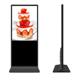 Màn hình hiển thị bảng hiệu kỹ thuật số LCD 65 inch với hỗ trợ tiền sảnh ngân hàng cảm ứng hồng ngoại