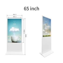 Quảng cáo Kiosk màn hình cảm ứng Android 55 inch với hệ thống Windows cảm ứng điện dung