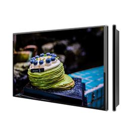 Bảng hiệu kỹ thuật số treo tường 32 inch / Bảng điều khiển video LCD treo tường 1366 * 768 60hz