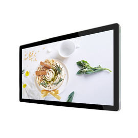 Bảng hiệu kỹ thuật số treo tường 32 inch / Bảng điều khiển video LCD treo tường 1366 * 768 60hz