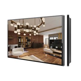 treo tường bảng chỉ dẫn kỹ thuật số 49 inch với màn hình cảm ứng Trình phát quảng cáo HD LCD cho trung tâm mua sắm