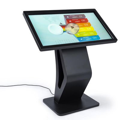 Kiosk màn hình cảm ứng kỹ thuật số LCD tương tác ngang có độ phân giải cao