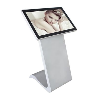 Quảng cáo loại S Màn hình cảm ứng LCD Kiosk Quảng cáo bảng hiệu kỹ thuật số với loa