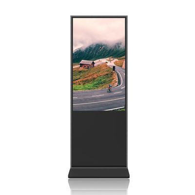 Màn hình quảng cáo đứng trên sàn Bảng điều khiển màn hình cảm ứng 4k HD màn hình thông minh Kiosk