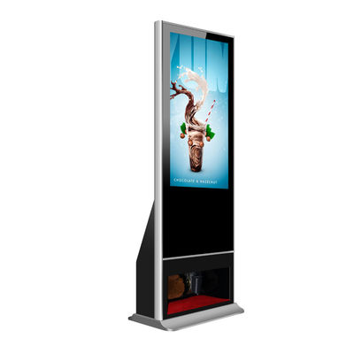 Máy đánh bóng giày tự động 40 inch Màn hình quảng cáo Kiosk biển hiệu kỹ thuật số