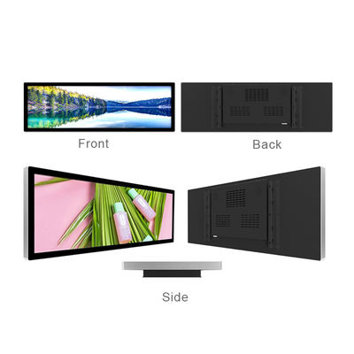 Màn hình hiển thị kỹ thuật số LCD thanh kéo dài 43,9 &quot;để hiển thị quảng cáo trong nhà