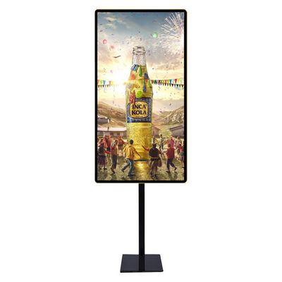 Màn hình quảng cáo LCD di động 32 inch Màn hình hiển thị kỹ thuật số Sàn đứng
