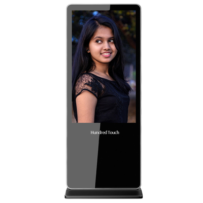 Áp phích quảng cáo kỹ thuật số Android 32 inch đặt tự do với USB cảm ứng hồng ngoại Cắm và chạy