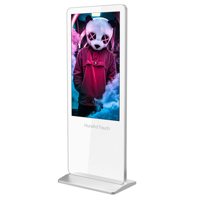 Áp phích quảng cáo kỹ thuật số Android 32 inch đặt tự do với USB cảm ứng hồng ngoại Cắm và chạy