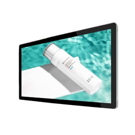 Biển báo kỹ thuật số treo tường 23,6 inch / Màn hình treo tường video sân bay mạng