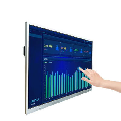 Bảng thông minh kỹ thuật số điện tử treo tường 2160P Có thể cảm ứng để giảng dạy