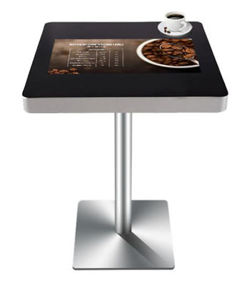 Bàn cà phê 22 inch Bar Màn hình cảm ứng Màn hình hiển thị Kiosk Quảng cáo Loại T