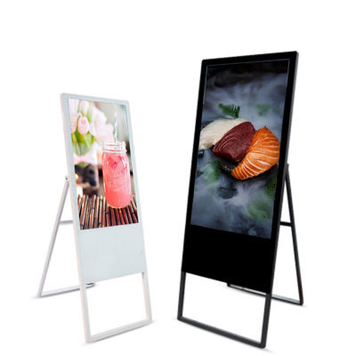 Màn hình LCD 1080P đứng sàn 32 inch có thể tùy chỉnh Hiển thị Bảng hiệu kỹ thuật số di động