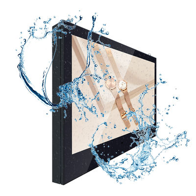 Biển báo kỹ thuật số LCD treo tường chống thấm nước 4K FHD IP65 với cảm ứng điện dung