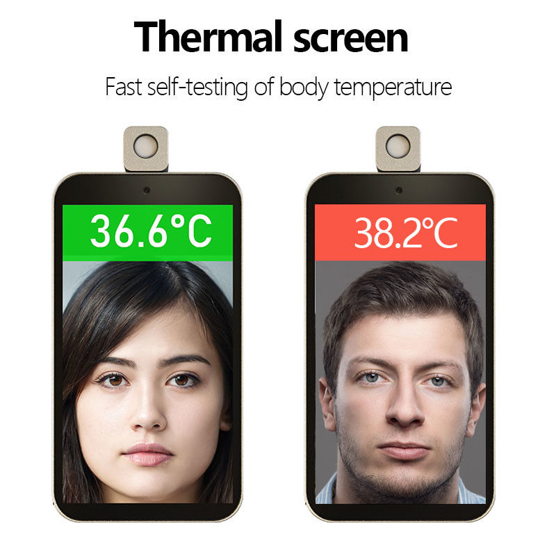 Nhiệt kế hồng ngoại HD Ai 2.5W với khả năng nhận diện khuôn mặt, chống bụi